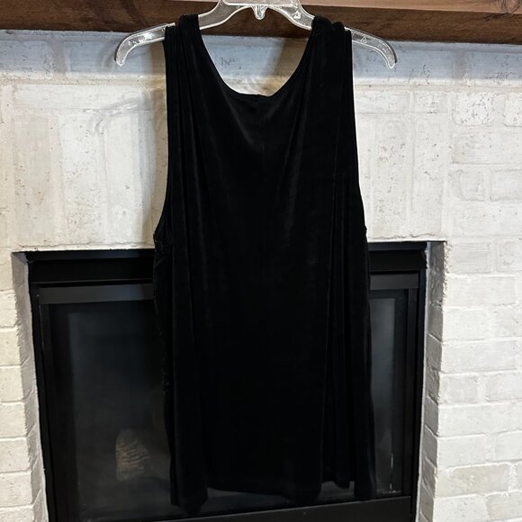 Vikki Vi - Black Party Sparkle Jacket & Tank - Size 3X - Picture 10 of 10